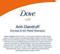 Dove Anti Dandruff Shampoo; DermaCare Dry Scalp Treatment with Pyrithione Zinc for Dry Scalp; 12 oz EasyOptionXY LLC