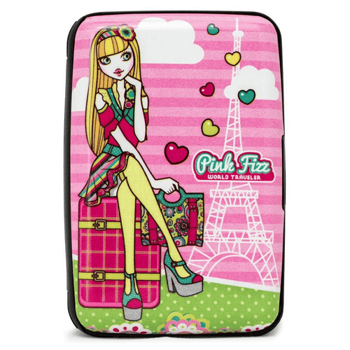 Pink Fizz Lulu Young Women RFID Blocking Wallet / Card Holder EasyOptionXY LLC