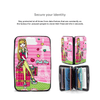 Pink Fizz Lulu Young Women RFID Blocking Wallet / Card Holder EasyOptionXY LLC