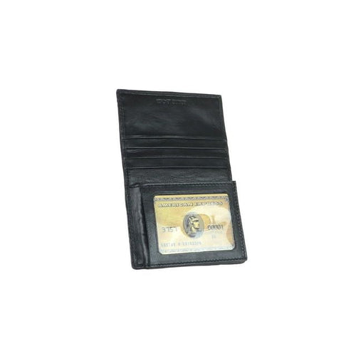 Montauk Leather Club Montauk Leather Club Men's RFID Signal Blocking Genuine Leather L-Fold Wallet with Gift Box EasyOptionXY LLC