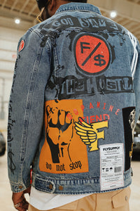 New Rich Denim Jacket (Denim) Fly Supply Co