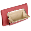 Julia Buxton Women's Heiress Organizer Clutch Leather, Red EasyOptionXY LLC