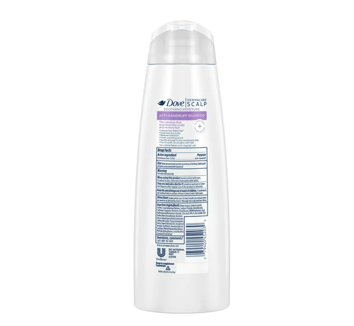 Dove Anti-Dandruff Shampoo; Dermacare Scalp; Soothing Moisture pH Balanced Formula ; 12 oz EasyOptionXY LLC
