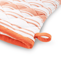 Better Homes & Garden Farma Apron, Oven Mitt and Potholder Set, Pumpkin, 3 Piece EasyOptionXY LLC