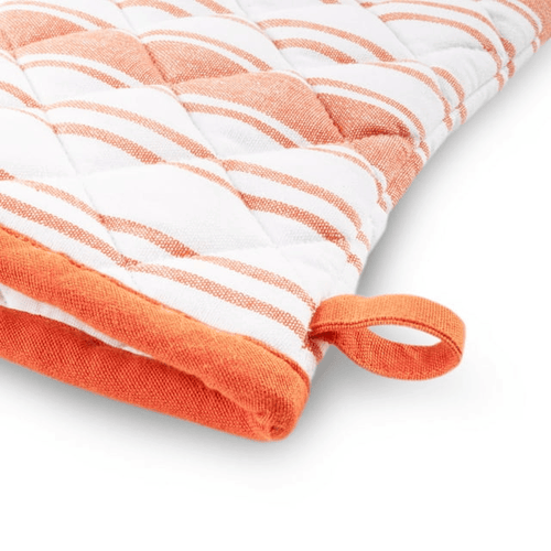 Better Homes & Garden Farma Apron, Oven Mitt and Potholder Set, Pumpkin, 3 Piece EasyOptionXY LLC