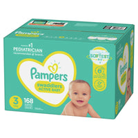 Pampers Swaddlers Diapers Size 3, 168 Count EasyOptionXY LLC