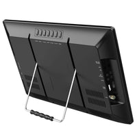 Portable 16" 12 Volt Digital LED TV with USB, SD, and HDMI Input: Built-in Rechargeable Lithium Ion Battery and FM Radio Jupiter Gear