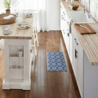 Better Homes & Gardens Azmi Kitchen Mat, Blue, 20"W x 32"L, 1 Piece EasyOptionXY LLC