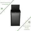 Better Homes & Gardens 13.7gal Stainless Steel Touchless Kitchen Garbage Can EasyOptionXY LLC