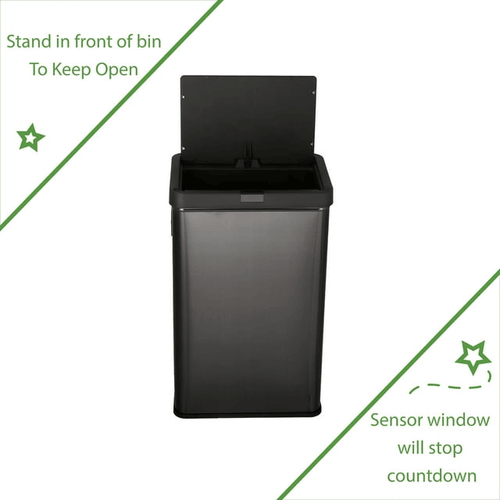 Better Homes & Gardens 13.7gal Stainless Steel Touchless Kitchen Garbage Can EasyOptionXY LLC