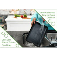 Better Homes & Gardens 13.7gal Stainless Steel Touchless Kitchen Garbage Can EasyOptionXY LLC