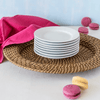 Better Homes & Gardens Porcelain Round Appetizer Plates, White, Set of 8 EasyOptionXY LLC