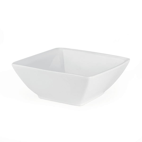 Better Homes & Gardens Porcelain Square Bowls, White, Set of 6 EasyOptionXY LLC