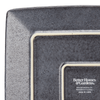 Better Homes & Gardens Dark Gray Square-Shaped Dinner Plate EasyOptionXY LLC