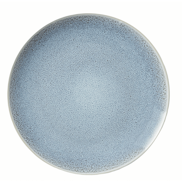 Better Homes & Gardens Blue Reactive Linette Round Stoneware Salad Plate Round 8.5'D EasyOptionXY LLC
