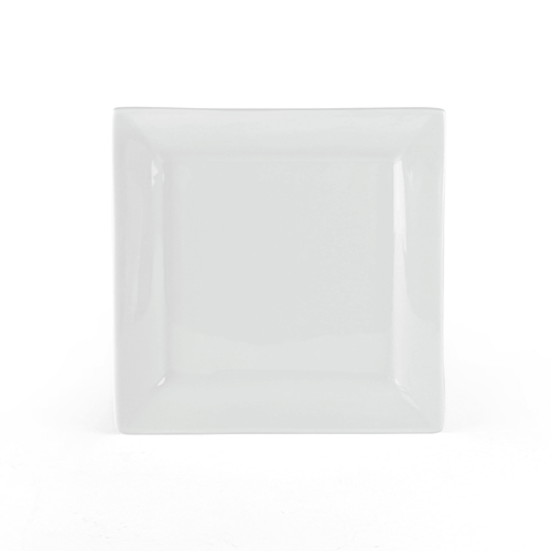 Better Homes & Gardens Square Porcelain Dinner Plates, White, Set of 6 EasyOptionXY LLC