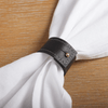 Better Homes & Garden Persia Napkin Rings, Black, 2"W x 1.25"L, 4 Pieces EasyOptionXY LLC