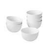 Better Homes & Gardens Round Ribbed Bowls, White Porcelain, Set of 6 EasyOptionXY LLC