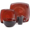 Better Homes & Gardens 16-Piece Dinnerware Set, Tuscan Red EasyOptionXY LLC