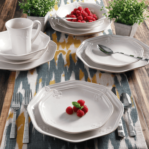 Better Homes & Gardens Country Crest Dinnerware, Set Of 16 EasyOptionXY LLC