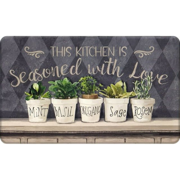 Better Homes & Gardens Multicolor Seasoned with Love Kitchen Mat, 18" x 30" EasyOptionXY LLC