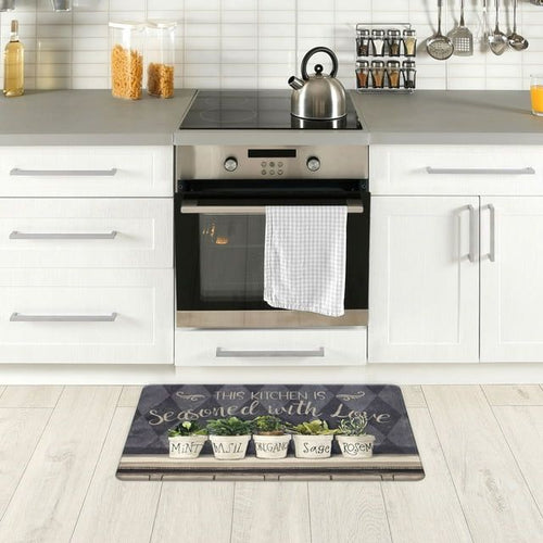 Better Homes & Gardens Multicolor Seasoned with Love Kitchen Mat, 18" x 30" EasyOptionXY LLC