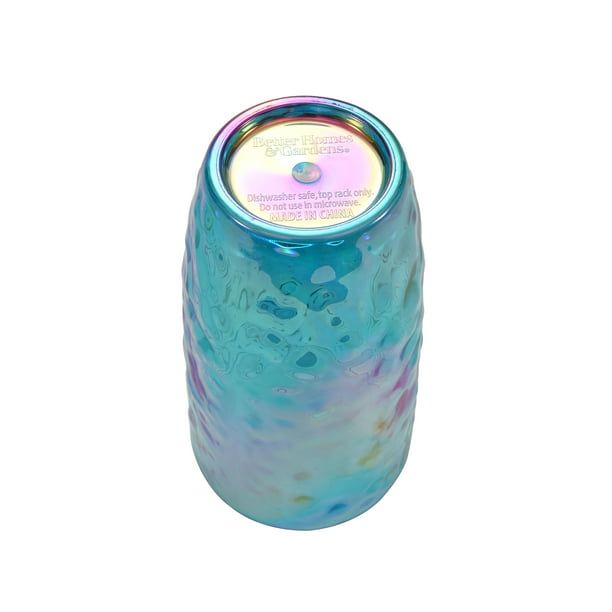 Better Homes & Gardens Luster Hammered 24-Ounce Rainbow Tumbler EasyOptionXY LLC