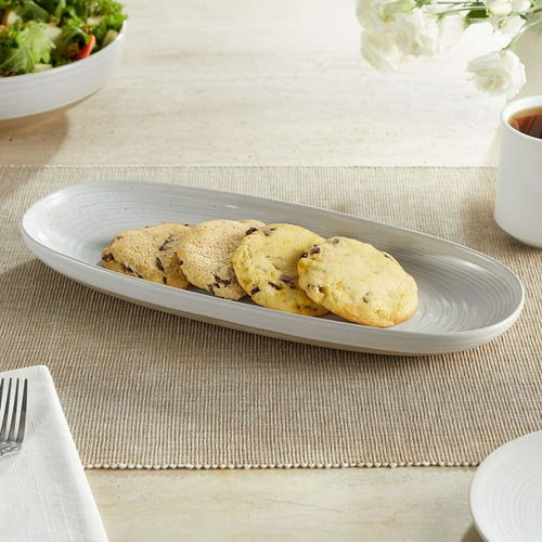 Better Homes & Gardens Abbott Stoneware Exposed Clay Rectangular Serving Tray EasyOptionXY LLC