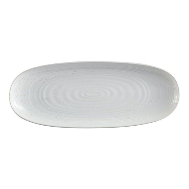 Better Homes & Gardens Abbott Stoneware Exposed Clay Rectangular Serving Tray EasyOptionXY LLC