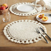 Better Homes & Garden Lauren Placemat, Natural, 16" Round, 1 Piece EasyOptionXY LLC