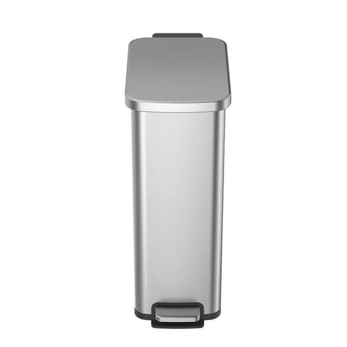 Better Homes & Gardens 7.9 Gallon Slim Trash Can, Stainless Steel Kitchen Step Trash Can EasyOptionXY LLC