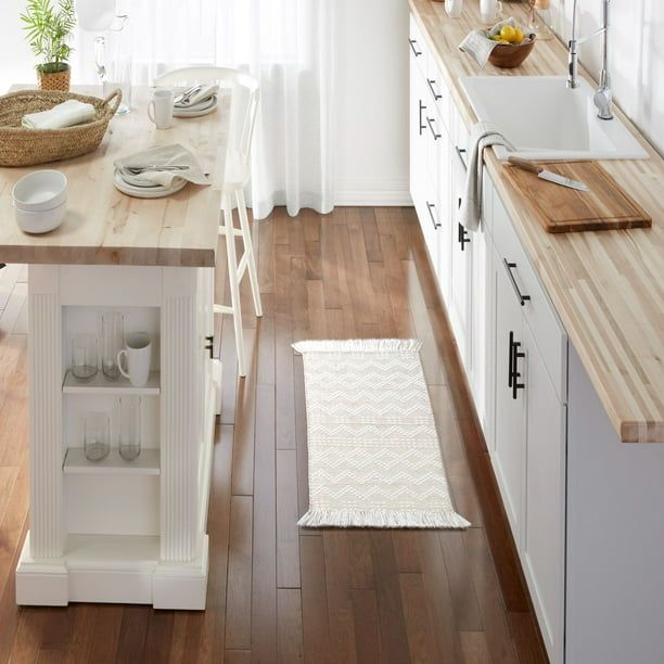 Better Homes & Gardens Wisteria Kitchen Mat, Tan, 20"W x 41"L, 1 Piece EasyOptionXY LLC