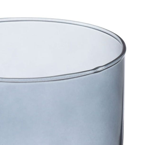 Better Homes & Gardens 17oz Pedestal Smoke Drinking Glass Tumbler EasyOptionXY LLC