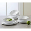 Better Homes & Garden 12-Piece Melamine Grey and White Marble Dinnerware Set EasyOptionXY LLC