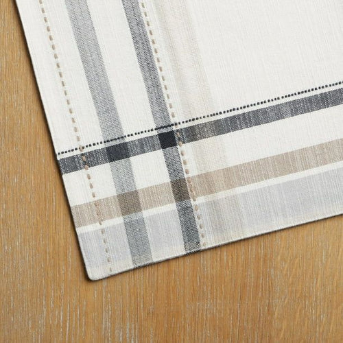 Better Homes & Garden Monday Plaid Placemat, Beige, 14"W x 20"L, 1 Piece EasyOptionXY LLC
