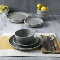 Better Homes & Gardens Zuri Matte 12-Piece Dinnerware Set EasyOptionXY LLC