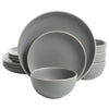 Better Homes & Gardens Zuri Matte 12-Piece Dinnerware Set EasyOptionXY LLC