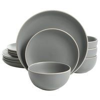 Better Homes & Gardens Zuri Matte 12-Piece Dinnerware Set EasyOptionXY LLC