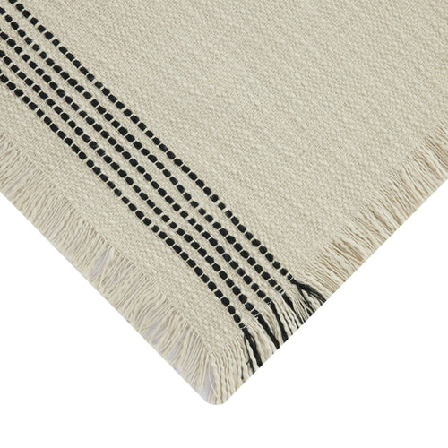 Better Homes and Gardens Jett Stripe Woven Placemat - Black and White - 14" x 20" EasyOptionXY LLC