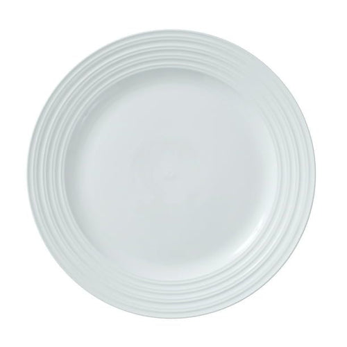 Better Homes & Gardens Anniston Porcelain Round-Shaped Dinner Plate, white, ceramic plate EasyOptionXY LLC