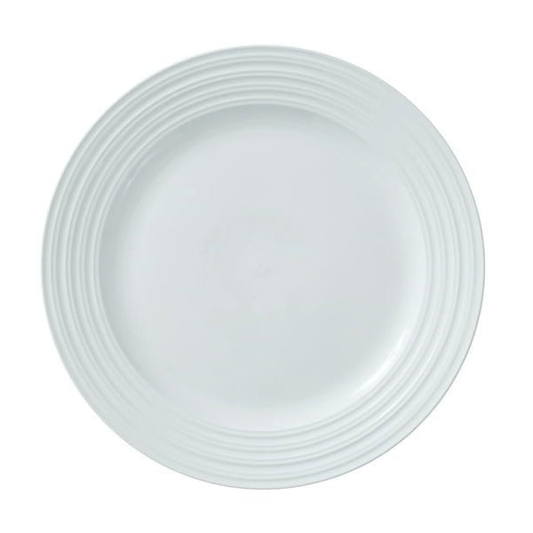 Better Homes & Gardens Anniston Porcelain Round-Shaped Dinner Plate, white, ceramic plate EasyOptionXY LLC
