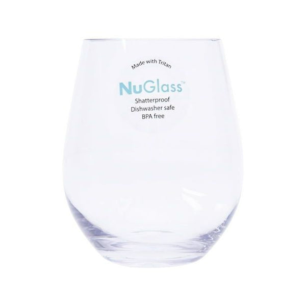 Better Homes & Gardens 19-Ounce Tritan Nuglass Stemless Wine Glass, Clear Shatter Resistant EasyOptionXY LLC