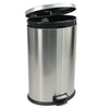 Better Homes & Gardens 10.5 Gallon Trash Can, Oval Kitchen Step Trash Can, Stainless Steel EasyOptionXY LLC