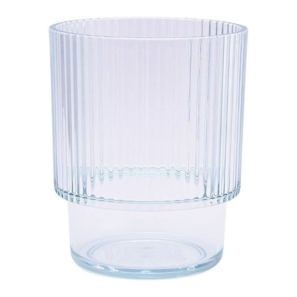 Better Homes & Gardens 14-Ounce Tritan Short Ribbed Tumbler, Clear EasyOptionXY LLC