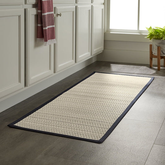 Better Homes & Gardens Woven Kitchen Runner - Black Border EasyOptionXY LLC