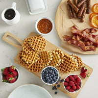 Better Homes & Gardens Charcuterie Board, Square, Color Natural Bamboo, 20.98W x 7.99D x 0.59H in EasyOptionXY LLC