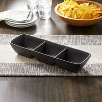 Better Homes & Gardens Dark Gray Square-Shaped Stoneware Condiment Dip EasyOptionXY LLC