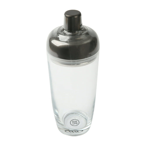 Better Homes & Gardens 23oz Stainless Steel and Glass Clear Cocktail Shaker EasyOptionXY LLC