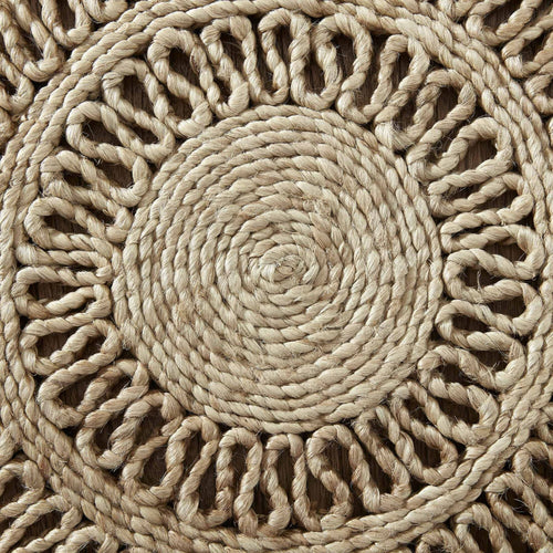 Better Homes & Gardens Jute Flower Placemat- 15"D EasyOptionXY LLC