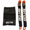 Soft Shackle 3/8'' x 22” with sleeve and bag (Set of 2 Shackles) (Lifetime Warranty) MOJAB OFFROAD